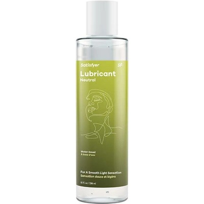 Neutrálny lubrikant na vodnej báze Lubricant Men Neutral 296 ml Satisfyer