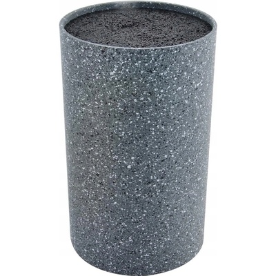 Stojan na nože Orion 18 cm sivý plast