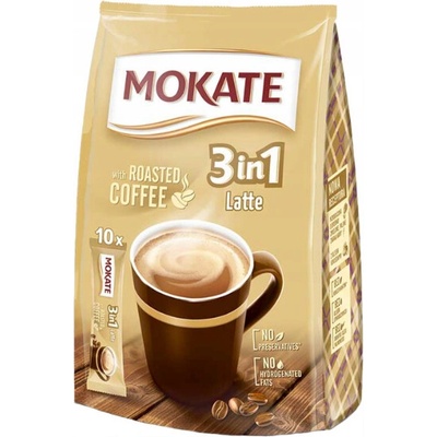 Mokate Coffee Latte 3v1 10 x 15 g