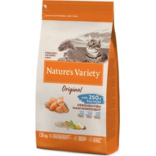 Nature's Variety original cat sterilized s lososom 1,25 kg