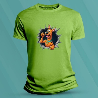 Sandratex dětské bavlněné tričko Scooby-Doo