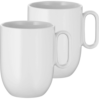 WMF Šálka na kávu BARISTA sada biela porcelán 2 x 380 ml