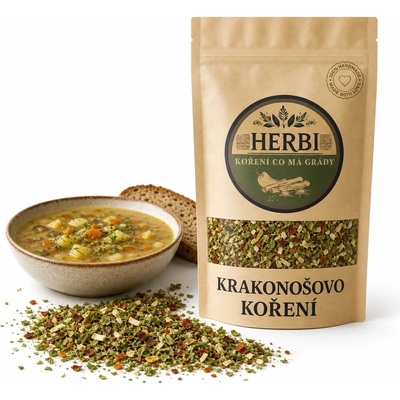 Herbi Krakonošovo korenie horská zmes bylín a korenia 100 g