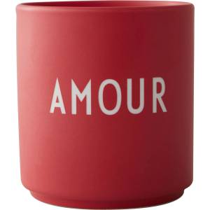 Design Letters Чаша халба Favourite FR Amour червена (10101018ROSEAMOUR)