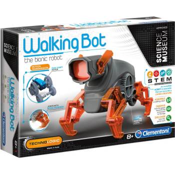 Clementoni Научен комплект Clementoni Science Museum - Робот Walking Bot (75039)