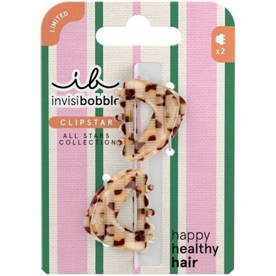 Invisibobble CLIPSTAR XS All Stars Golden Caddie - Skřipec do vlasů 2 ks