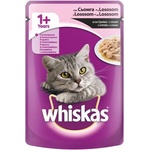Whiskas със сьомга в сос грейви 85гр