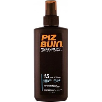 Piz Buin Moisturising Ultra Light Sun Spray hydratační spray SPF15 200 ml