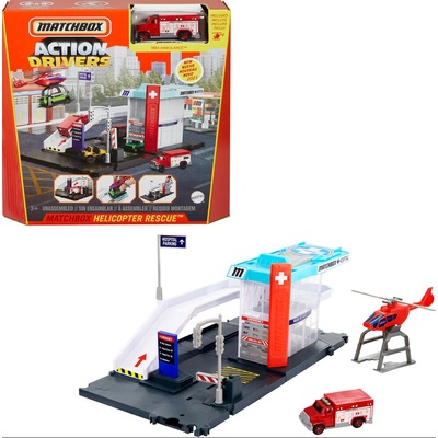 Matchbox Toys Action Drivers Helicopter Rescue