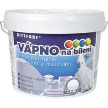 KITTFORT Vápno hasené - vápno na bielenie - biela - 6 Kg