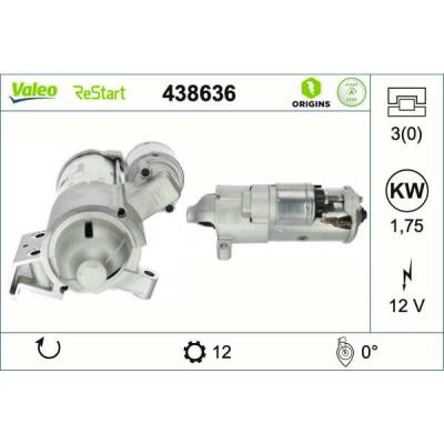 Startér VALEO 438636