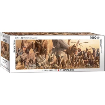 Image 1 of EUROGRAPHICS - Puzzle Takino: Dinosaurs - 1 000 piese