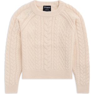 Bergans of Norway Дамски вълнен пуловер Bergans Women's Lofoten Knitted Wool Jumper Wool jumper - Creme (105-7690-0114)