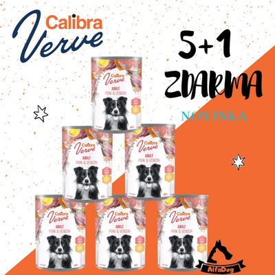 Calibra Dog Verve GF Adult Pork & Venison 400 g