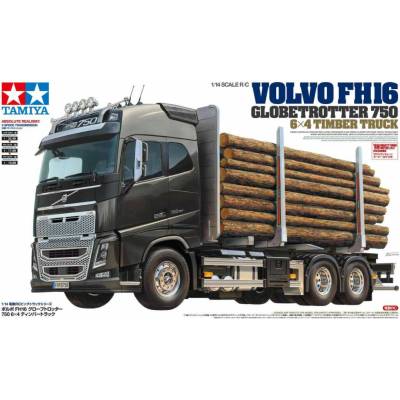 Tamiya Volvo FH16 Globetrotter 750 6×4 Timber Truck stavebnice 1:14