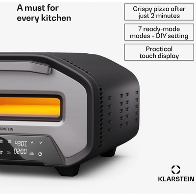 Klarstein PizzaForno HEA8-PizzaFornoOven – Zboží Dáma