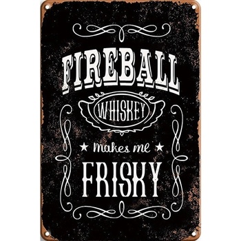 Ceduľa FireBall Whiskey