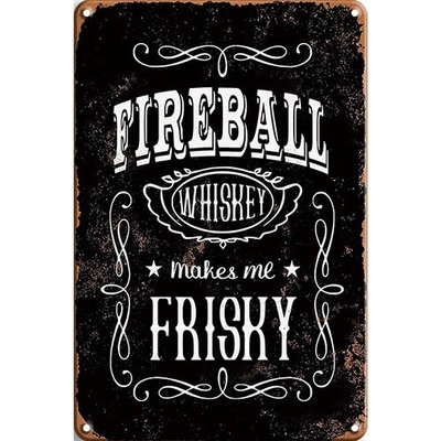 Ceduľa FireBall Whiskey