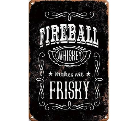 Ceduľa FireBall Whiskey