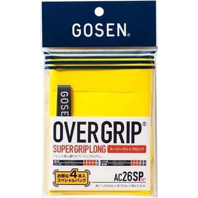 Gosen Super Grip 4 ks Žltý