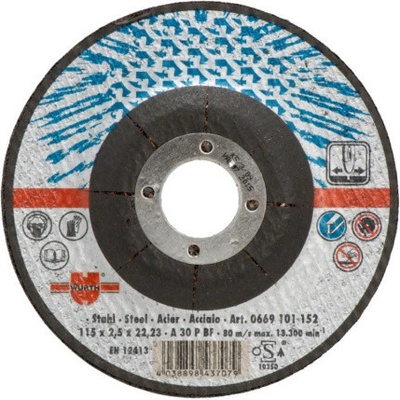 Würth Kotouč brusný 180 x 2 mm 0669101802