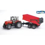 BRUDER Bruder 2045 massey ferguson 7480 / Трактор с платформа (br 2045)
