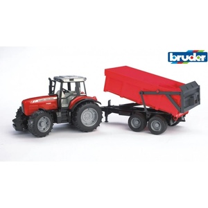 BRUDER Bruder 2045 massey ferguson 7480 / Трактор с платформа (br 2045)