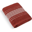 Bellatex Osuška Froté Mozaika tmavo terra, 70 x 140 cm