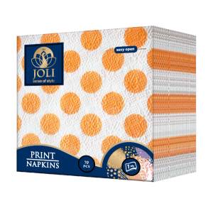 Joli Салфетки Joly принт точки 70бр (Jo56-77)