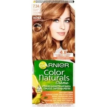 Garnier Color Natural Creme farba na vlasy 7.34 Přirozeně měděná