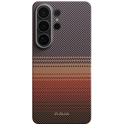 PITAKA Гръб Pitaka за Samsung Galaxy S26 Ultra, Ultra Slim Case, Sunset