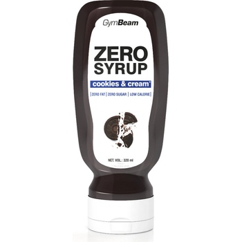 GymBeam ZERO SIRUP Cookies & Cream 320 ml