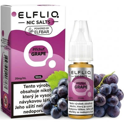 ELFLIQ Grape 10 ml 20 mg