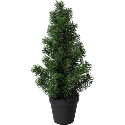 Umělý Vánoční stromeček v květináči 3D jehličí, 43cm