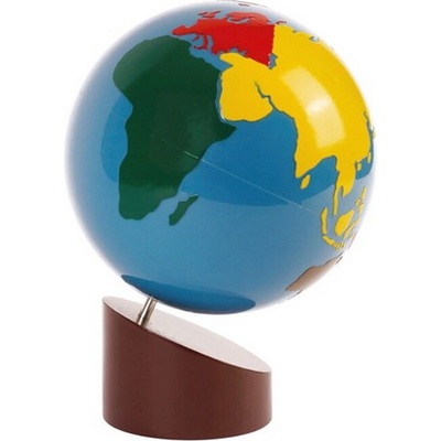 Eduplay Montessori Glóbus Kontinenty, Ø 16,5 cm