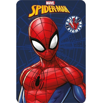 Faro Dětská fleecová deka POLAR SPIDER MAN II modrá