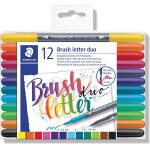 STAEDTLER Маркери за ръкопаковка писане Staedtler DJ, двув, 12 цв (27369-А)