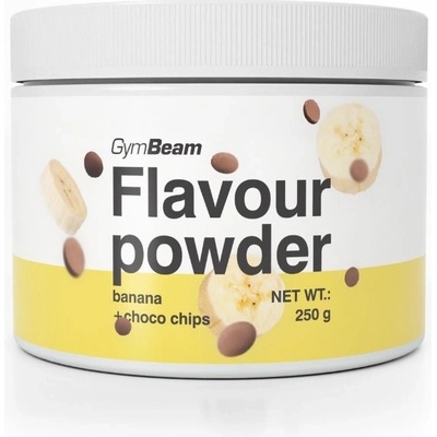 GymBeam Flavour powder banana with choco chips 250 g