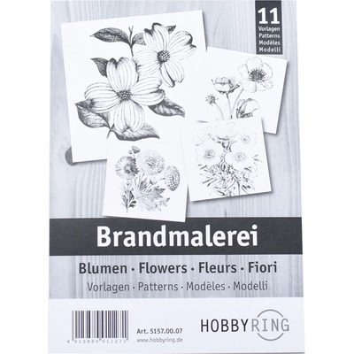 Šablony pro vypalování FLORA – Zboží Mobilmania