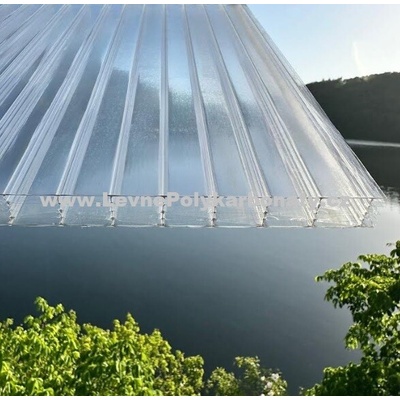 Exolon Komůrkový polykarbonát 16 mm 1UV 9X/16 2,1 m x 7 m čirá 1 ks