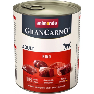 Animonda Gran Carno Single Protein Adult čisté hovězí maso 6 x 800 g