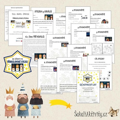Šakalíkova trasa - STEZKA - TŘI KRÁLOVÉ Provedení: PDF soubor