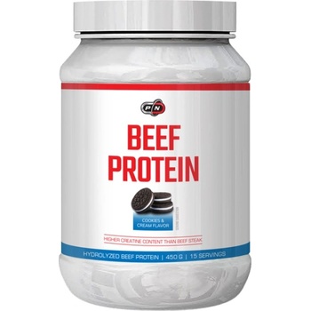 Pure Nutrition Beef Protein [450 грама] Бисквити и сметана