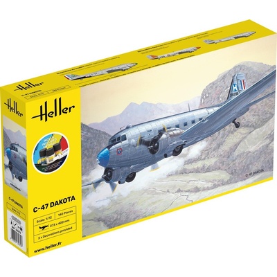 Heller Douglas C-47 Dakota STARTER KIT 1:72