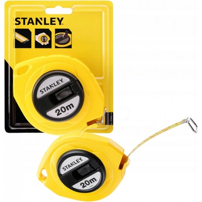 Stanley s ocelovou páskou 20m 0-34-105