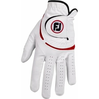 Footjoy Weathersof Golf White/Red Лява ръка M Мъжки ръкавици (66194E-460-M)