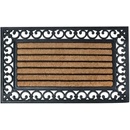 ESSCHERT DESIGN BEST FOR BOOTS s kokosovým vláknem a ornamenty černá 75,5 cm x 45,5 cm