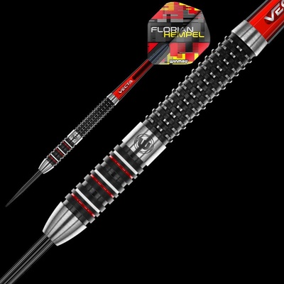 Sada šípok Winmau steel Florian Hempel 23g, 90% wolfram