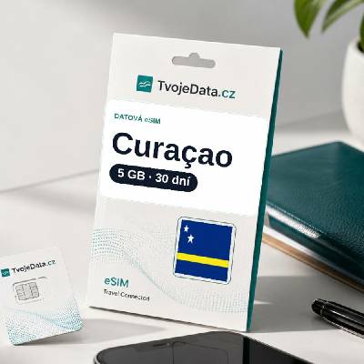 eSIM Curaçao 5 GB / 29 dní