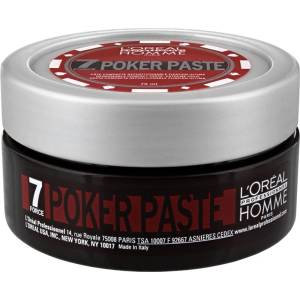 L'Oréal L'ORÉAL PROFESSIONNEL HOMME Poker Фиксираща паста Моделираща паста за коса мъжки 75ml